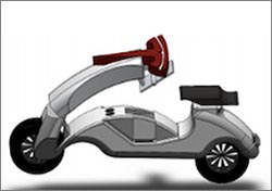 illustration of the Speeder S scooter