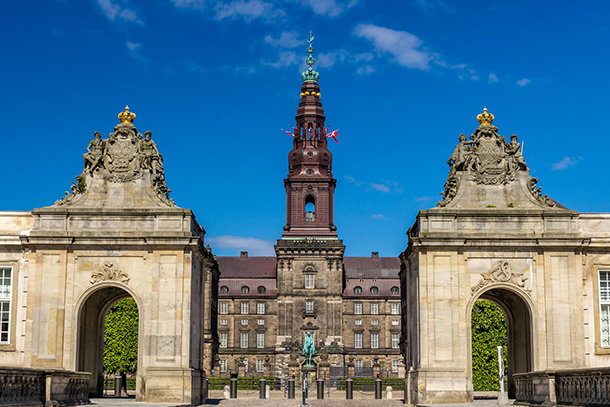 A photo of Christiansborg Palace