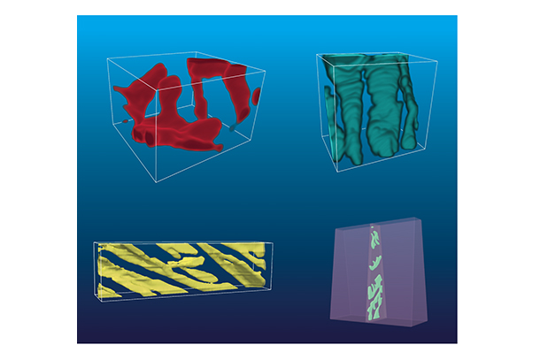 Multi-colored illustrations demonstrating how molten salt penetrates various metal alloys.