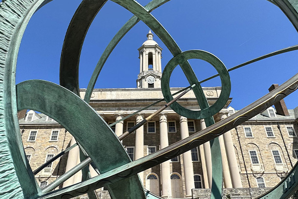 image of Old Main at Penn State.