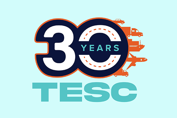 TESC 30th anniversary logo